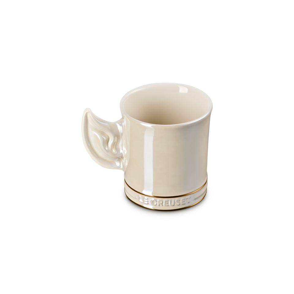 Caneca Spock Star Trek Perolado Creme 400ml Le Creuset