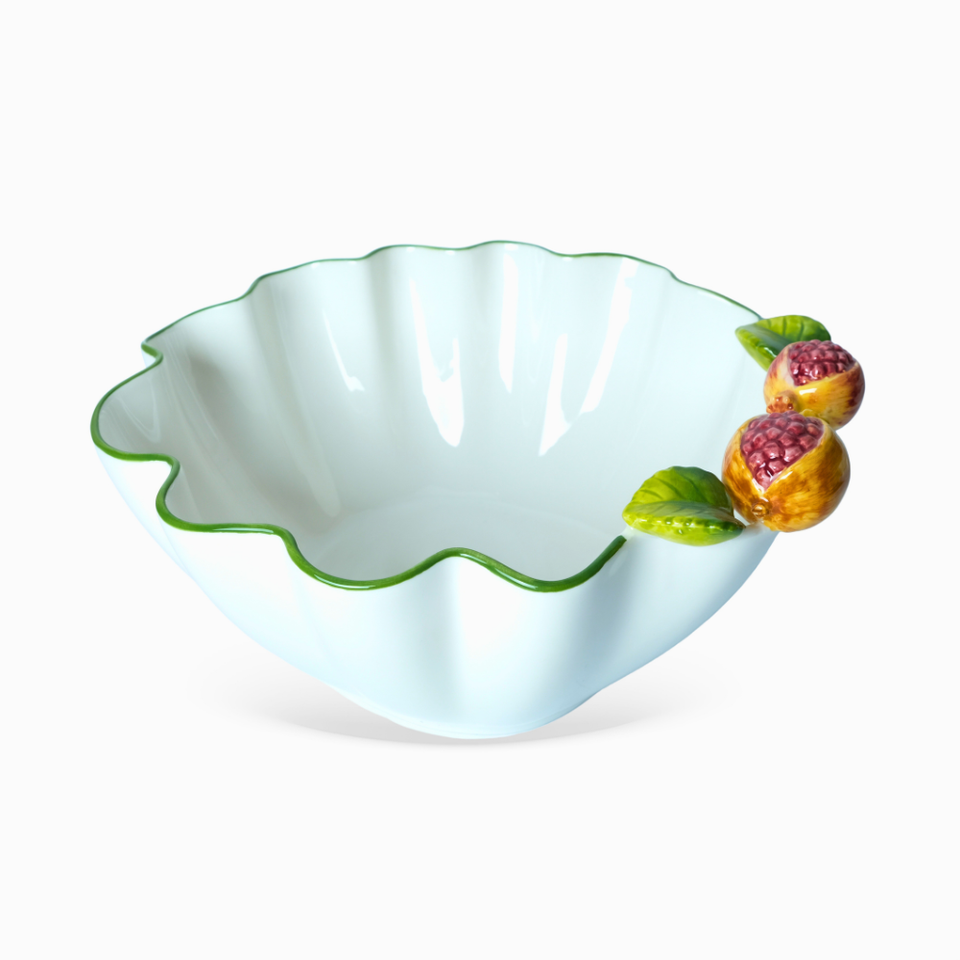 Bowl Decorativo Porcelana Romã 25cm