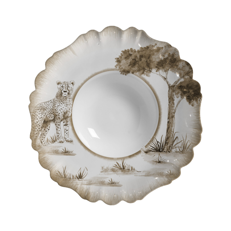 Prato de Risoto sem Tampa Cerâmica Savana 27,5cm Maison Blanche