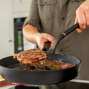 Espátula Turner Solida em Nylon Cozinha Preta KitchenAid