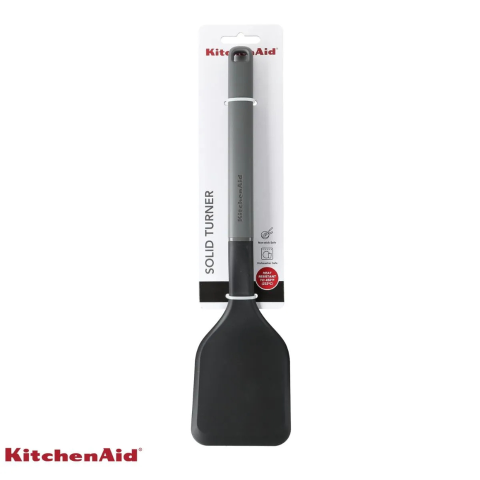 Espátula Turner Solida em Nylon Cozinha Cinza KitchenAid