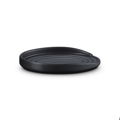 Descanso Oval para Colher Matte Black Le Creuset