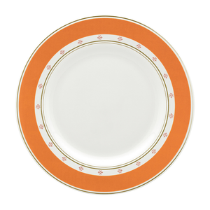 Conjunto com 6 Pratos de Sobremesa Porcelana Colline 21cm Strauss