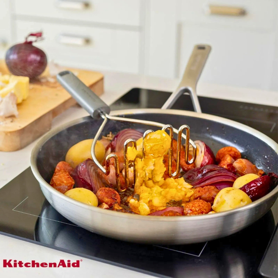 Amassador Batata Inox Cozinha Profissional Cinza KitchenAid