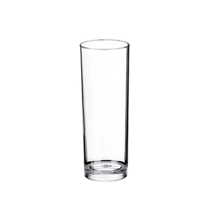 Kit 4 Copos Long Drink Acrílico 370ml Transparente