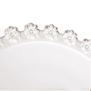 Conjunto 4 Xícaras Chá Cristal  de Chumbo com Pires Daisy 170ml Wolff