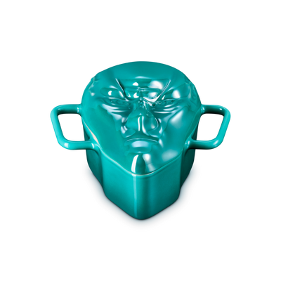 Mini Cocotte Cerâmica Bleu Riviera Perolado Balok Star Trek Le Creuset 300ml