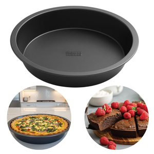 Forma Redonda para Brownie Bolo e Torta Antiaderente 28cm