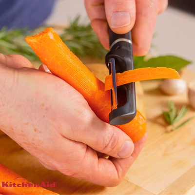 Descascador Peeler Legumes Frutas Cozinha Preto KitchenAid