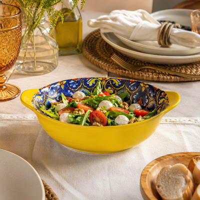 Bowl Cerâmica Amarelo Collezione Vietri