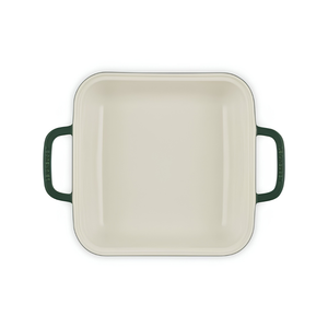 Travessa Quadrada Cerâmica Com Tampa San Fran Foret 2,9L Le Creuset