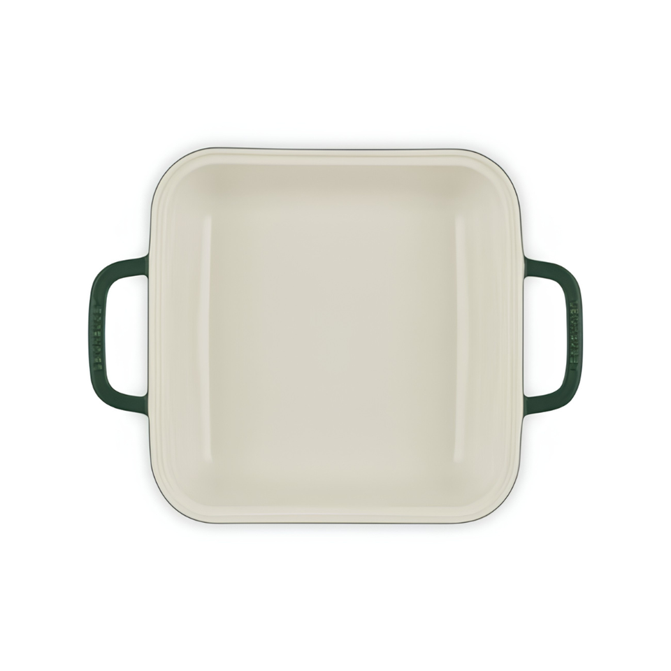 Travessa Quadrada Cerâmica Com Tampa San Fran Foret 2,9L Le Creuset