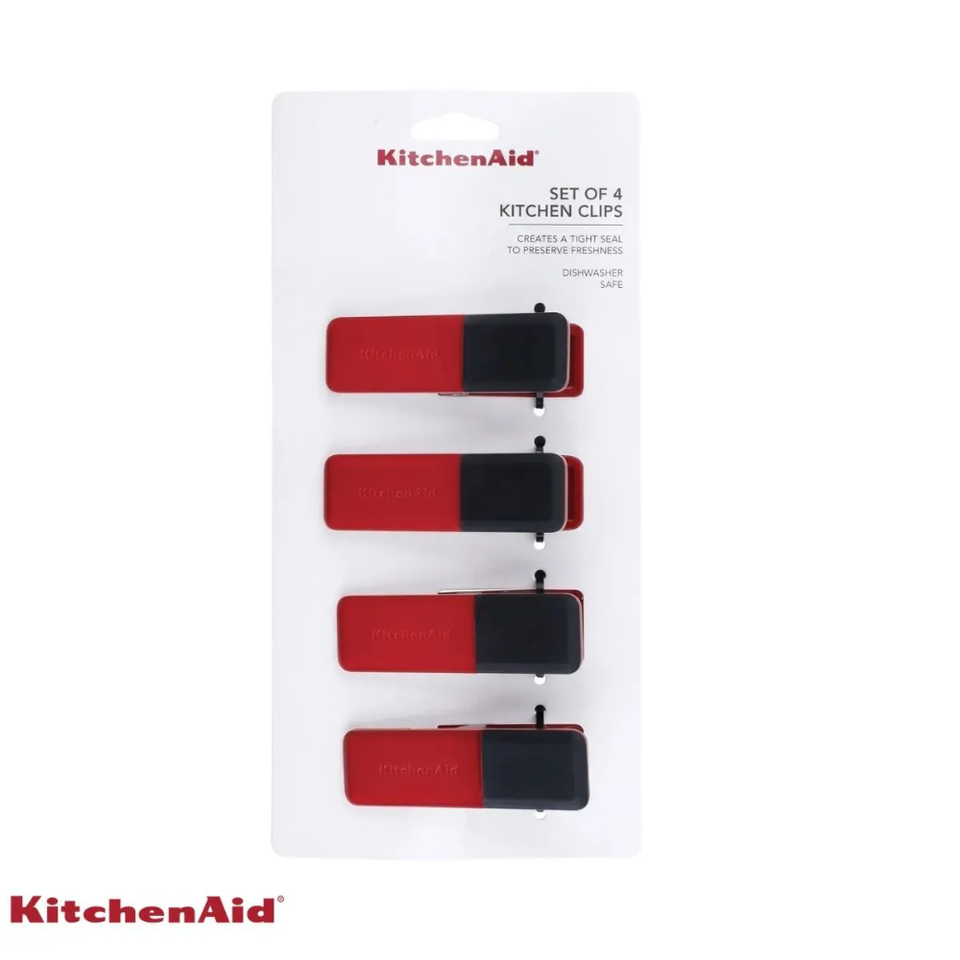 Jogo 4 Prendedores Clip Sela Alimento Veda Lacra KitchenAid