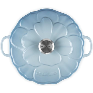 Caçarola Buffet Signature Petal Coastal Blue 2,2L 26cm Le Creuset