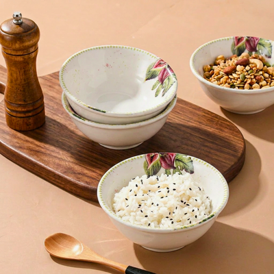 PRÉ-VENDA: Jogo 6 Mini Bowls Cerâmica Les Figues 150ml 15,5cm Scalla