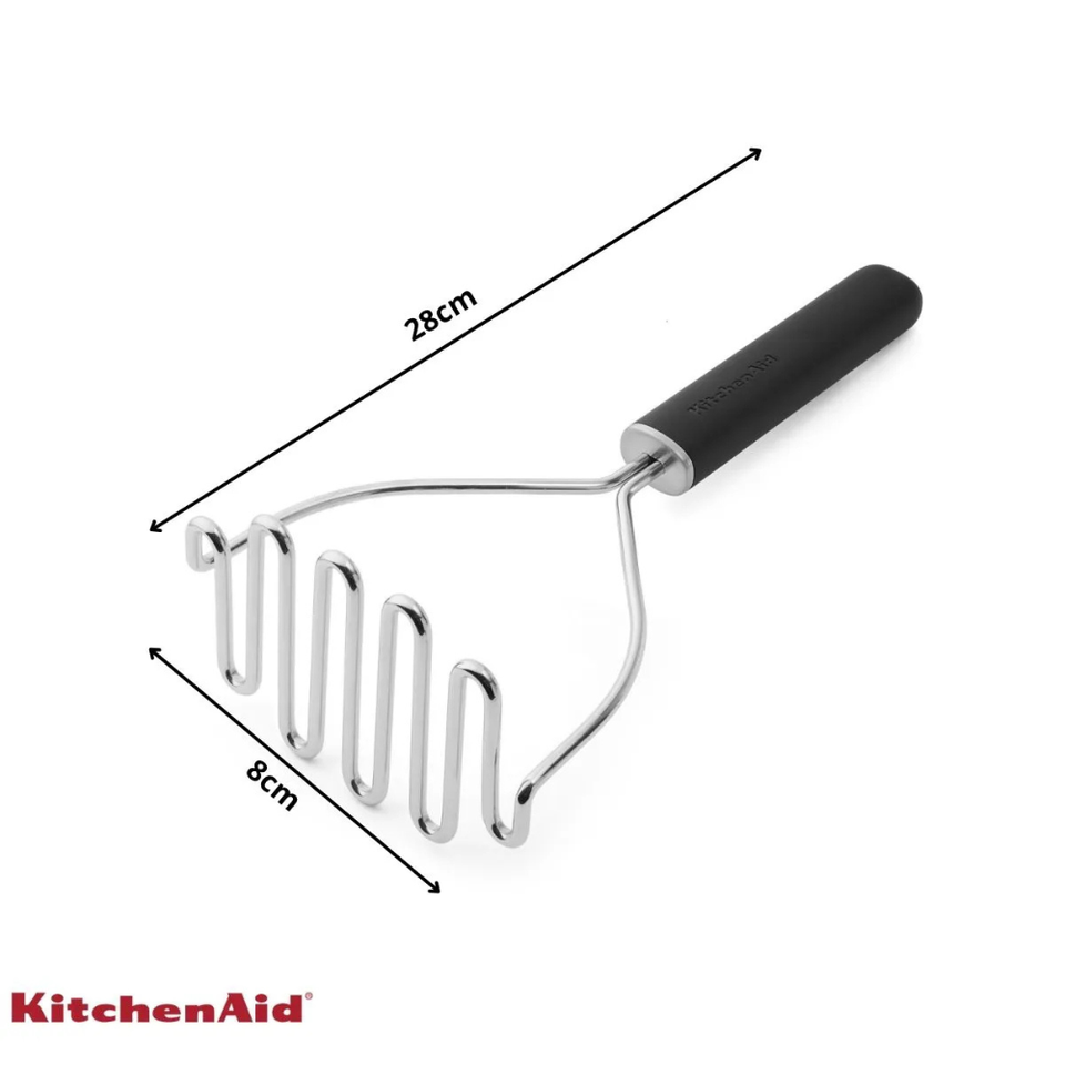 Amassador Batata Inox Cozinha Profissional Preto KitchenAid