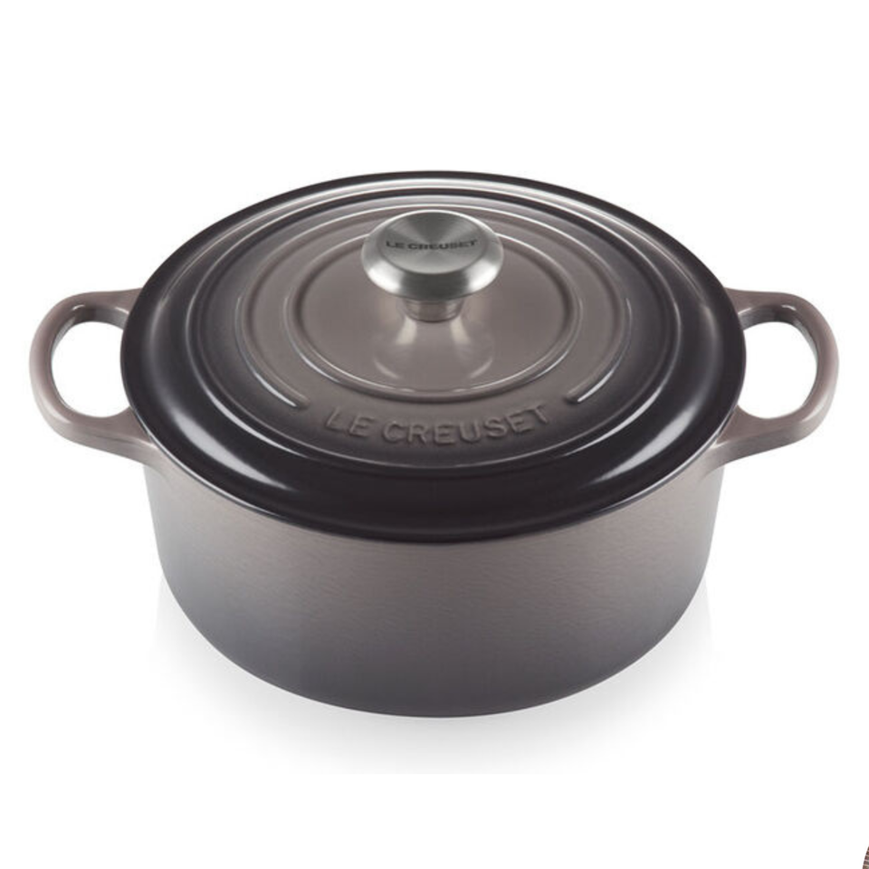 Panela Le Creuset Redonda Signature Flint 8,4L 30cm