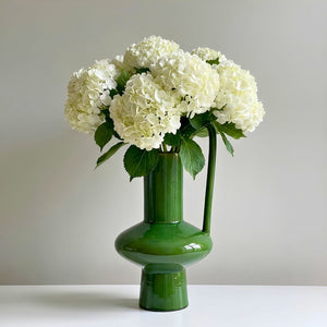 Vaso Ânfora Grande Verde Linha Anello