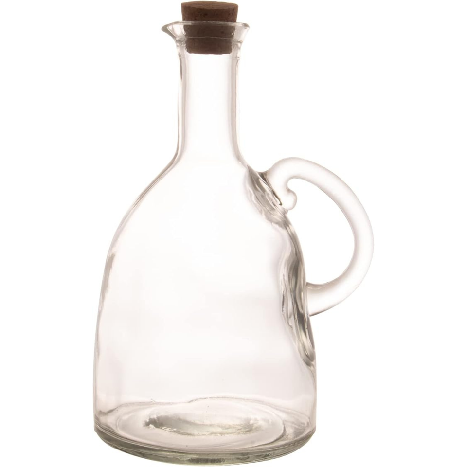 Garrafa para Azeite de Vidro com Tampa de Cortiça 580ml Lyor