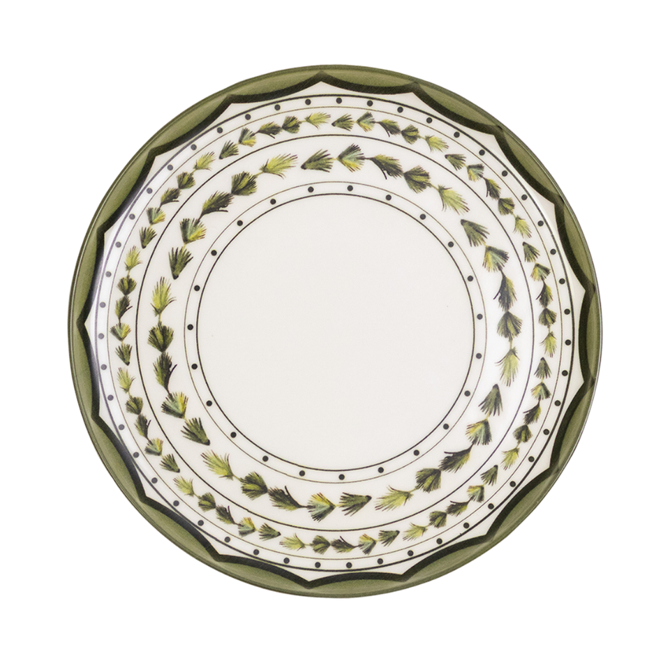 Prato Raso Porcelana Carnaúba 27cm