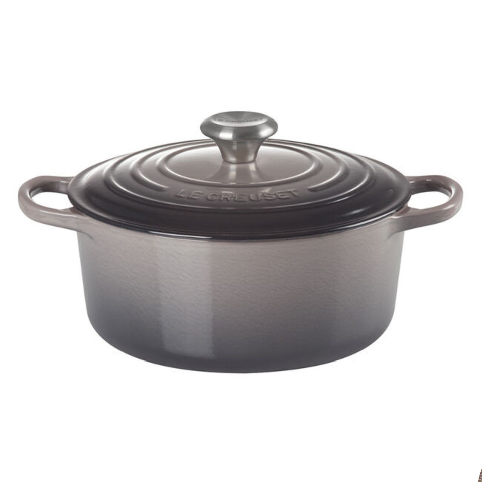 Panela Le Creuset Redonda Signature Flint 8,4L 30cm