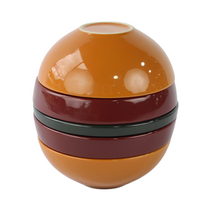 PRÉ-VENDA: Esfera 5 Itens Pratos e Bowls Cerâmica Mostarda
