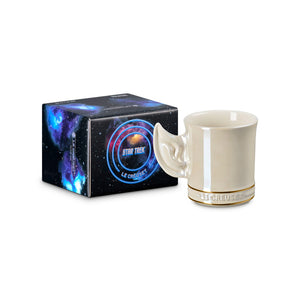 Caneca Spock Star Trek Perolado Creme 400ml Le Creuset