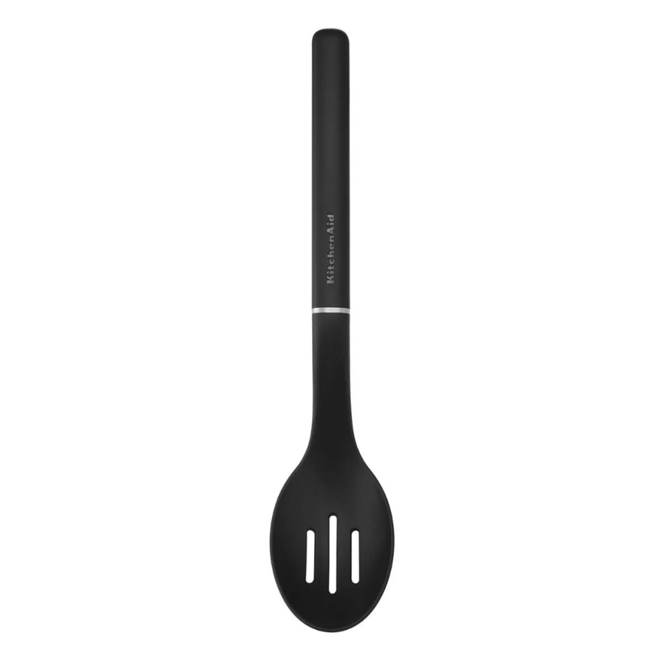 Colher Perfurada para Servir Nylon Multiuso Preta KitchenAid
