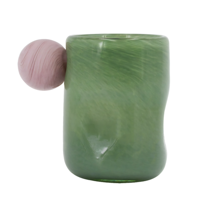 Copo Vidro Color Pop Verde 380ml