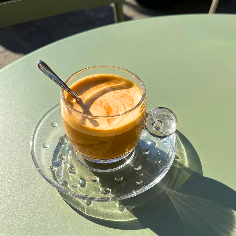 PRÉ-VENDA: Jogo de 6 Xícaras de Café Vidro Incolor Linha Sintonia 120ml