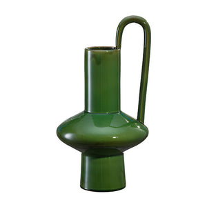 Vaso Ânfora Grande Verde Linha Anello