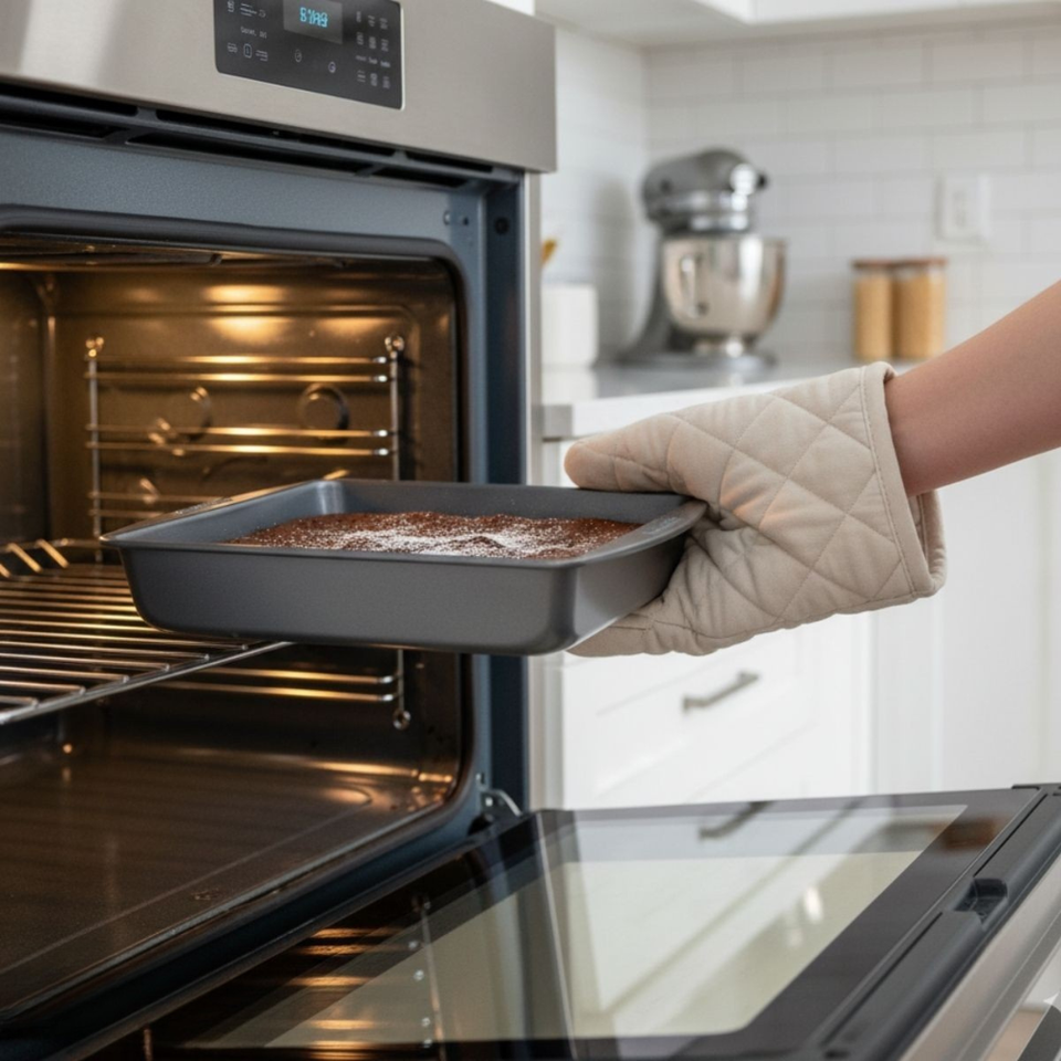Forma Antiaderente Brownie  Bolo e Torta  Aço Carbono Quadrada