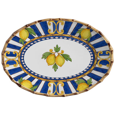 Travessa Média Cerâmica Taormina 39cm Maison Blanche