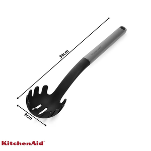 Pegador Colher para Massa Macarrão Multiuso Cinza KitchenAid