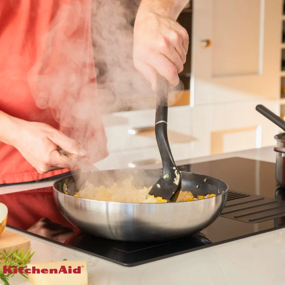 Espátula Clássica em Silicone Confeitaria Preta KitchenAid