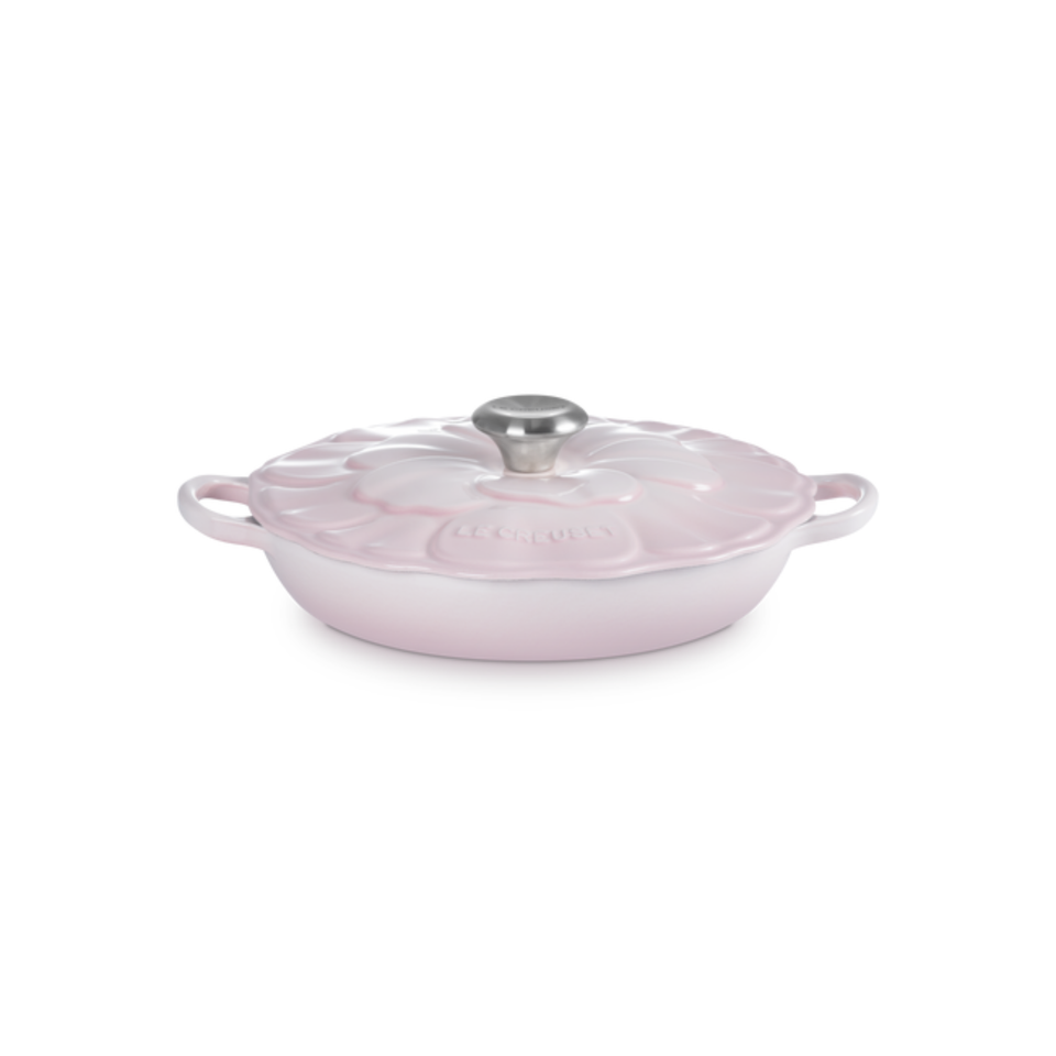 Caçarola Buffet Signature Petal Shell Pink 2,2L 26cm Le Creuset