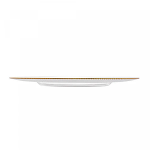 Sousplat Cristal Thin Edge Fio Ouro 33cm Wolff