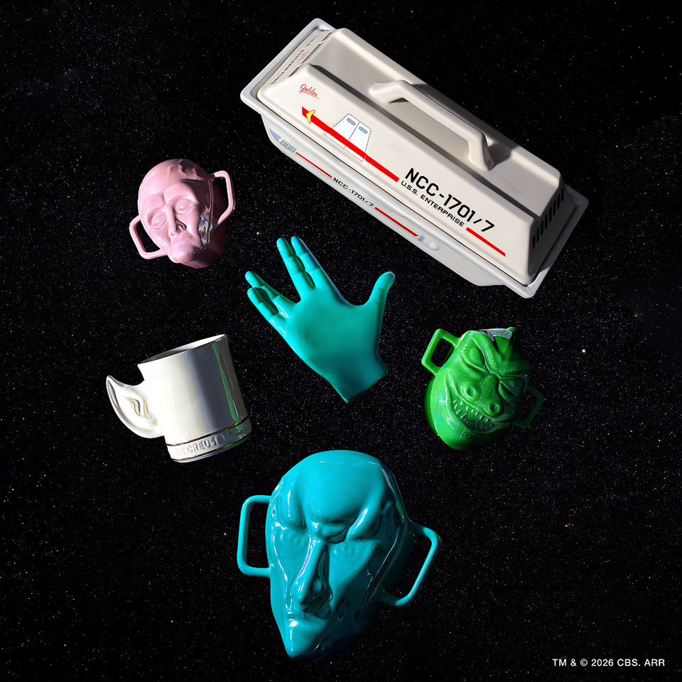 Mini Cocotte Cerâmica Mauve Pink Perolado Talosian Star Trek Le Creuset 300ml