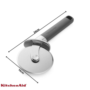 Cortador de Pizza Profissional Lamina Inox Cinza KitchenAid