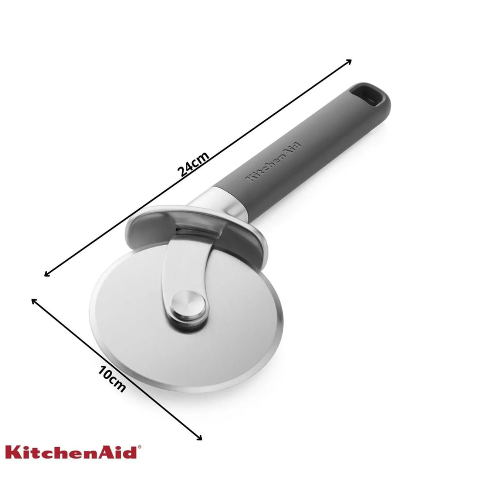 Cortador de Pizza Profissional Lamina Inox Cinza KitchenAid