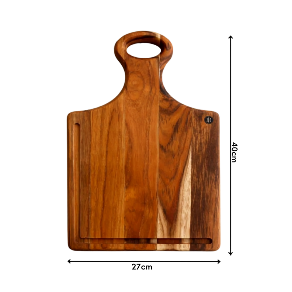 Tabua Corte Churrasco Artesanal 40x27cm Carve & Co