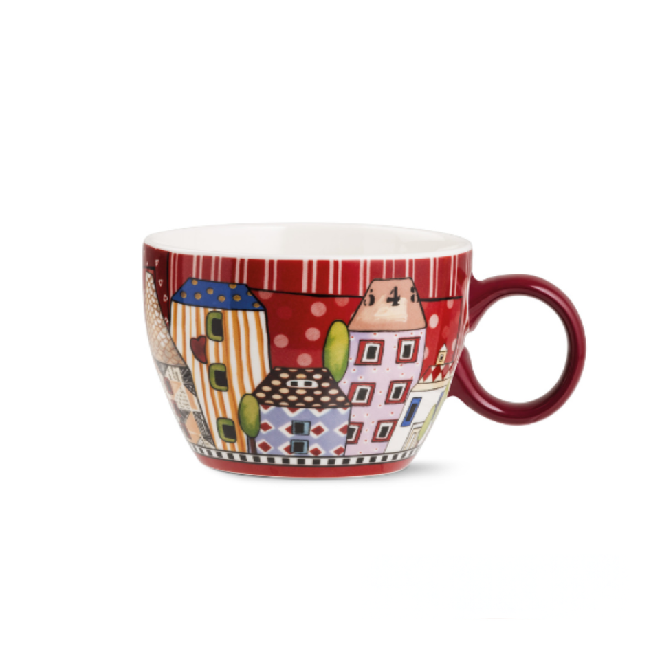 Xícara Jumbo 460ml Vermelho Paese Mio Egan