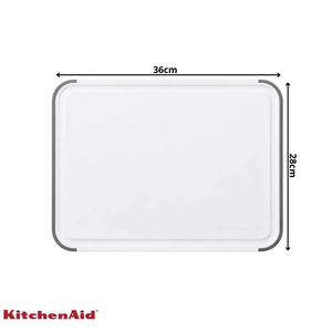 Tábua Corte Antiderrapante 36x28cm Carne Legumes KitchenAid