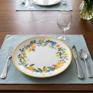 Prato Raso Melamina Zagara Limão 27m