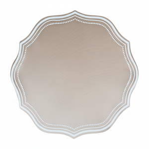 Jogo Americano Cetim Sofistic Bege 38,5cm