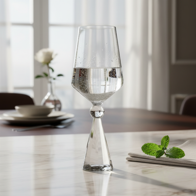 Taça para Água Vidro Clear Linha Sintonia 540ml