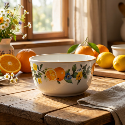 Bowl Melamina Zagara Limão Pequeno 10cm Tuut
