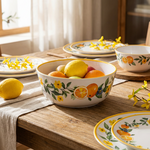 Bowl Melamina Zagara Limão Grande 21cm Tuut