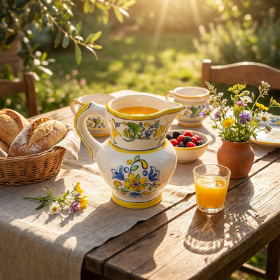 Jarra Cerâmica 16cm Napoli