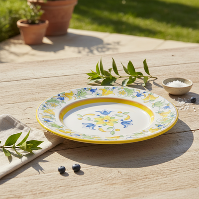 Prato de Bolo Cerâmica 38cm Napoli